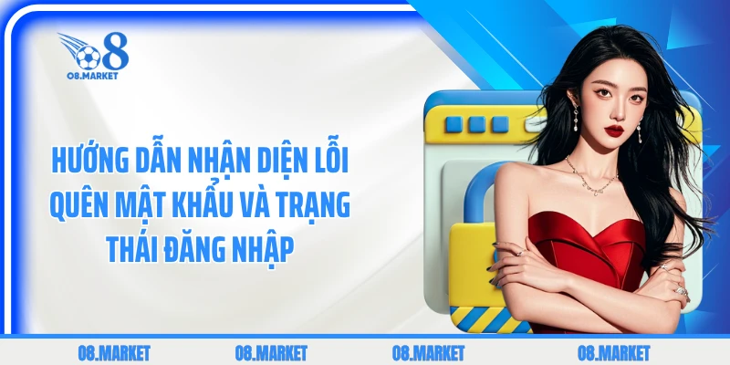 Hướng dẫn nhận diện lỗi quên mật khẩu và trạng thái đăng nhập