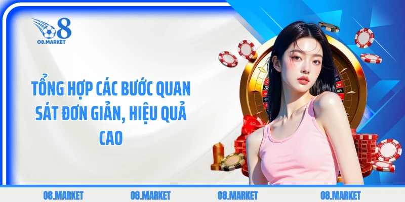 Tổng hợp các bước quan sát đơn giản, hiệu quả cao